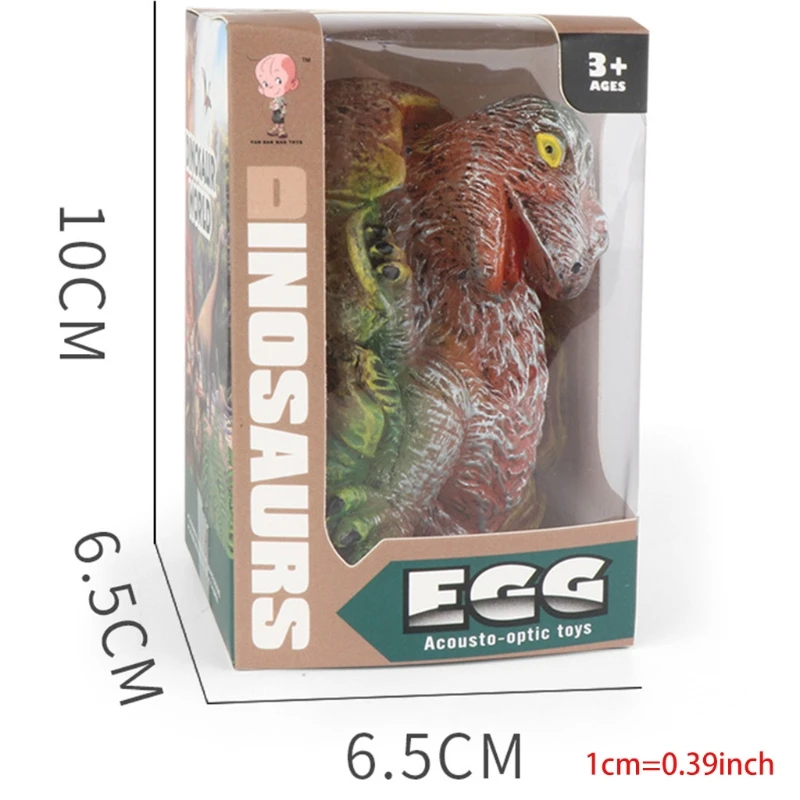 

Luminous Dinosaur Egg Toy Hatching Broken Shell Dinosaur Toy Creative Dinosaur M89C
