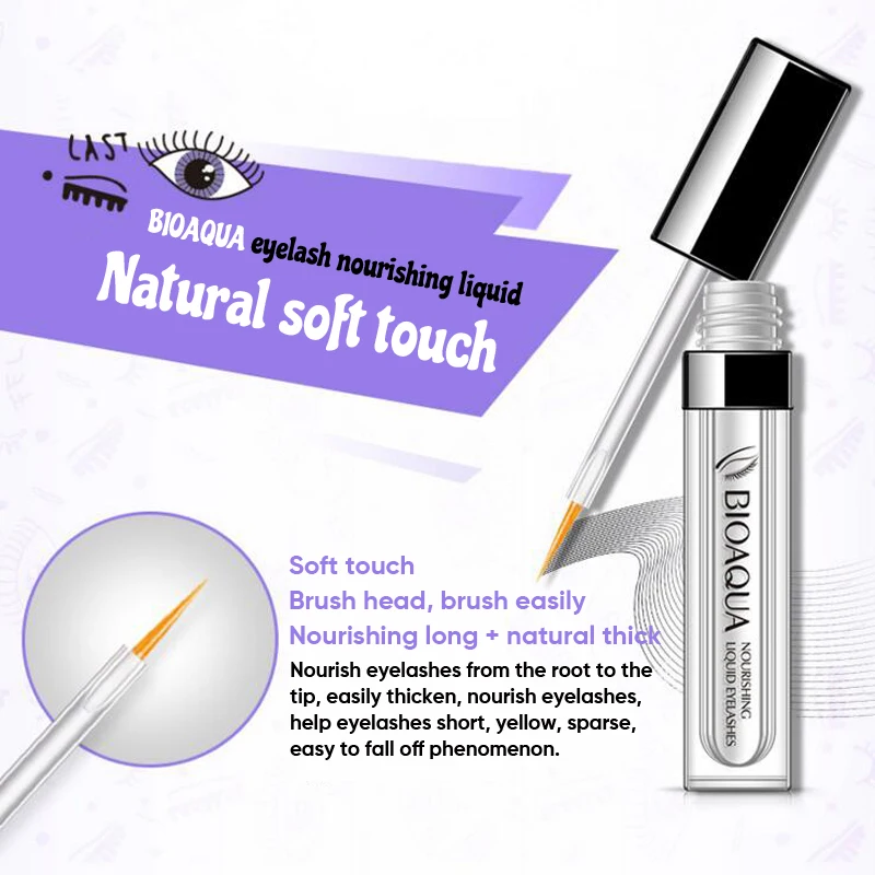 

Natural Nutritious Eyelash Growth Treatments 7 Days Longer Thicker Enhancer Serum Growth Eyebrows Beard Hairline Eyes Care