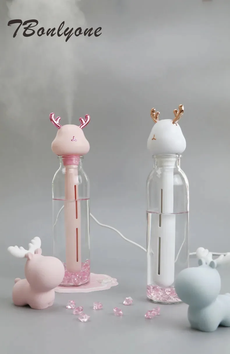 Электрический ультразвуковой мини-увлажнитель воздуха с изображением оленя