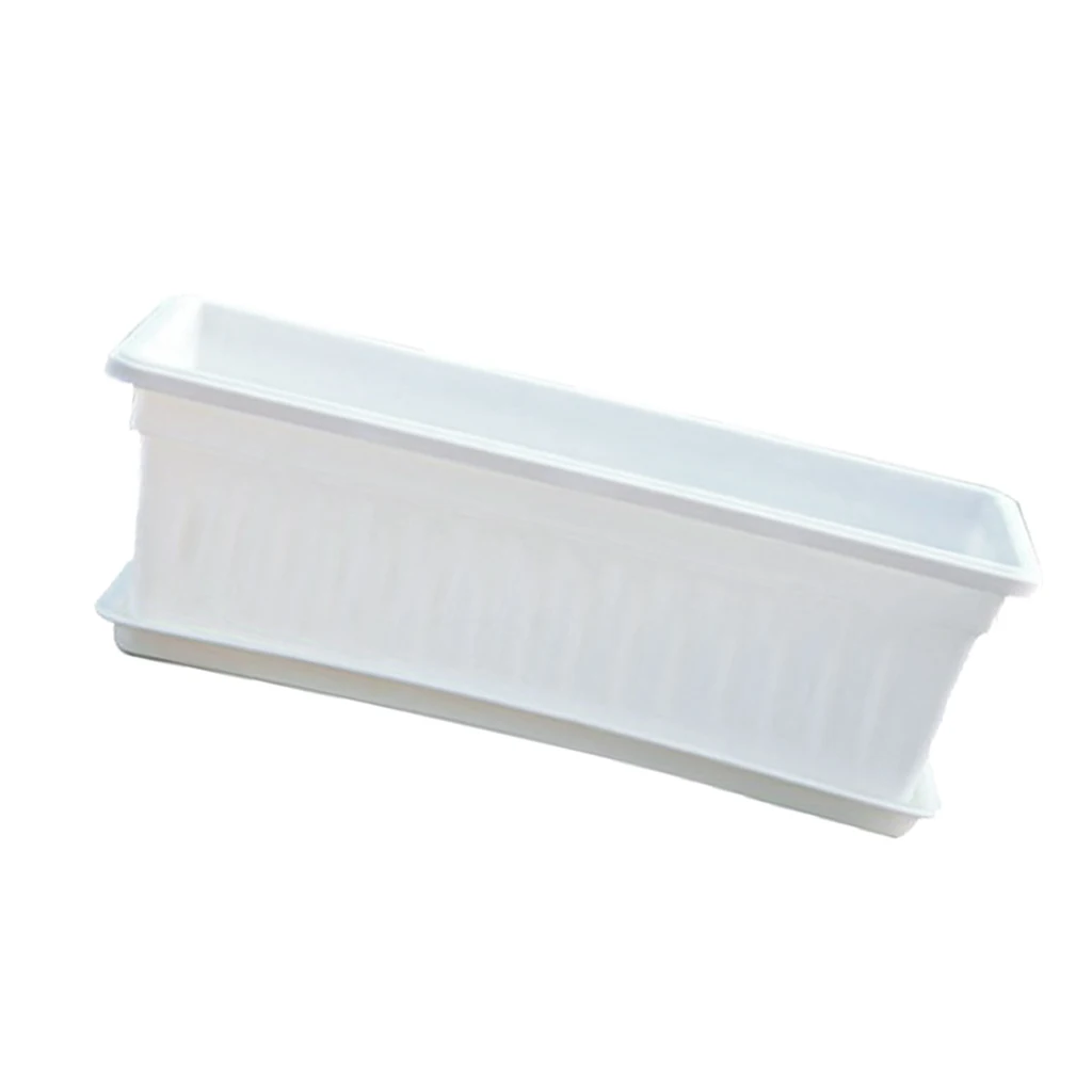 7 видов Плантатор из смолы с подносом украшение для стола прямоугольная садовая