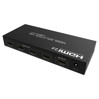 ekl uh04 hdmi2 0 splitter 1 input 4 output hd 4kx2k60hz supports hdcp2 2 suitable for home theater teaching etc us plug