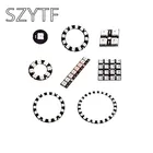 13478121624 WS2812 5050 RGB светодиодный встраиваемые бит полный цвет потолочные светильники круговой привод