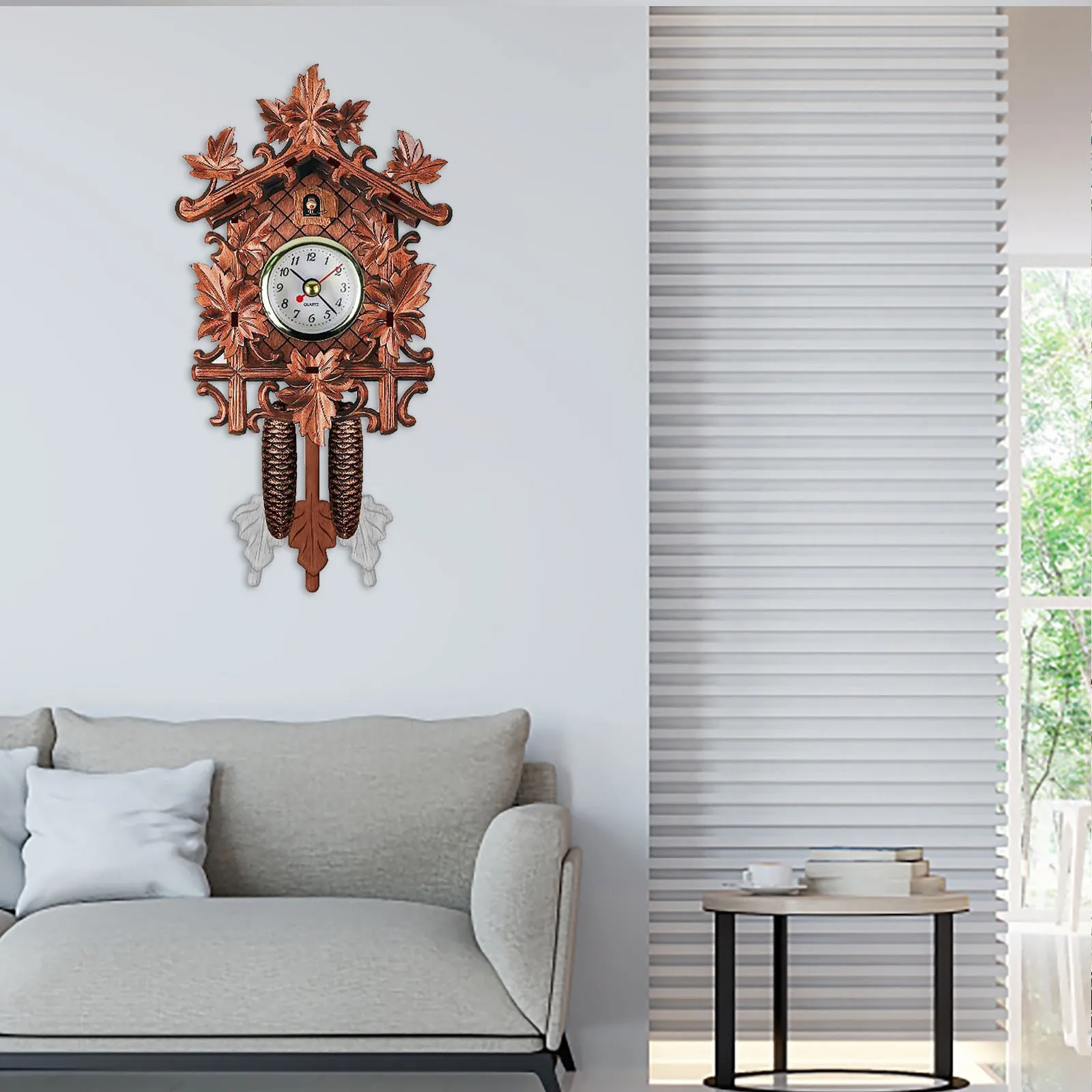 Часы с кукушкой настенные часы для гостиной будильник птичьим современные