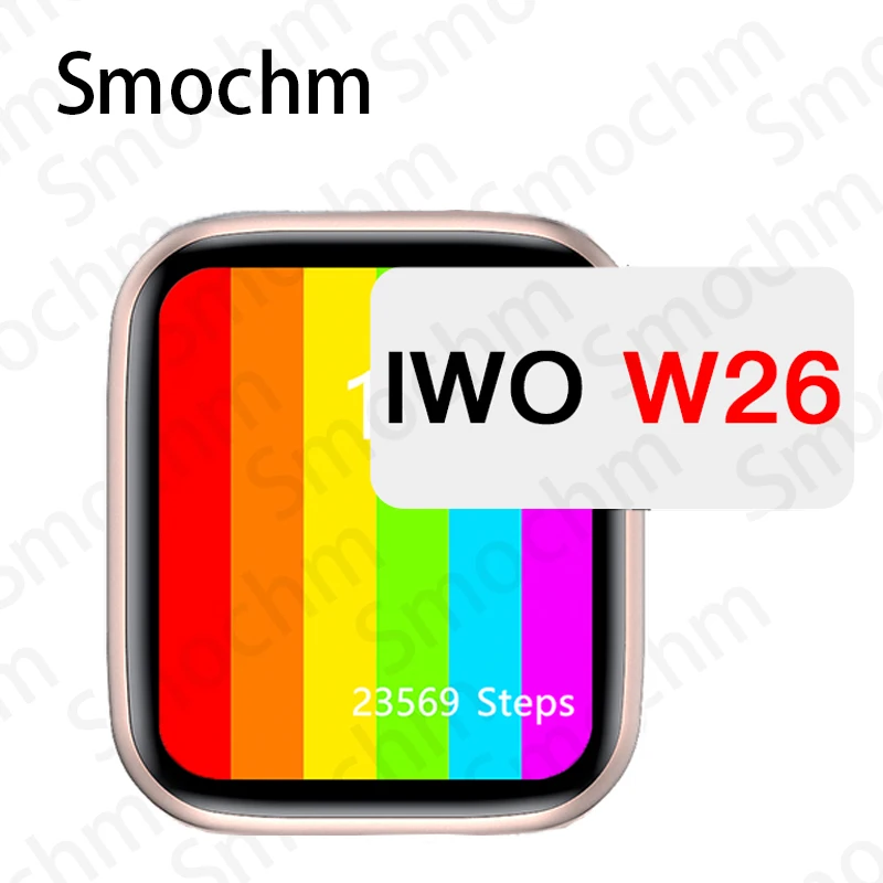 Смарт часы Smochm IWO W26 W26M 6 дюймов 44 мм 40 мм|Смарт-часы| |