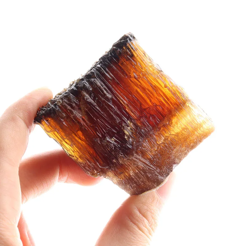 1PC Super Natural Yellow Amber Calcite Raw Stone Crystals DIY Mineral Specimens Healing Reiki Home Decor | Дом и сад