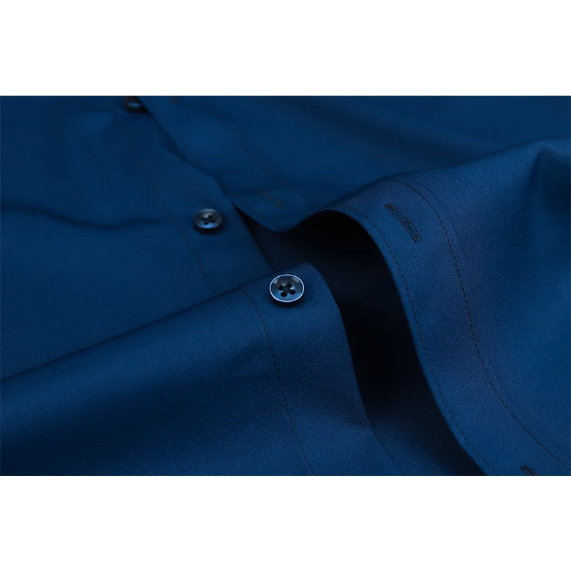 Рубашка Aoliwen Мужская в клетку брендовая Классическая Повседневная Удобная