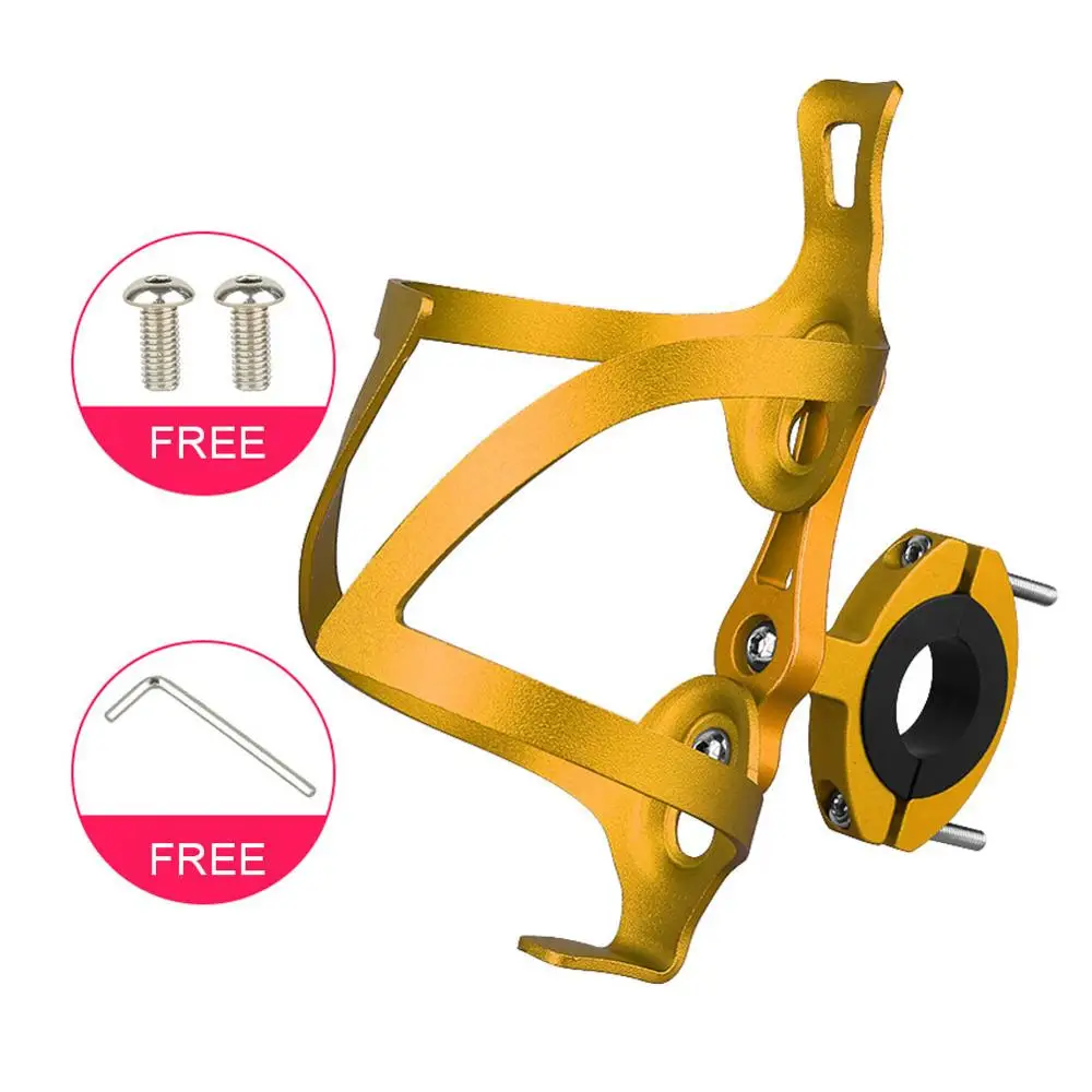 

Aluminum Alloy Bicycle Water Bottle Holder MTB Bike Water Cup Holder Adjustable Conversion Base Motorcycle Bike Water Cup Holder