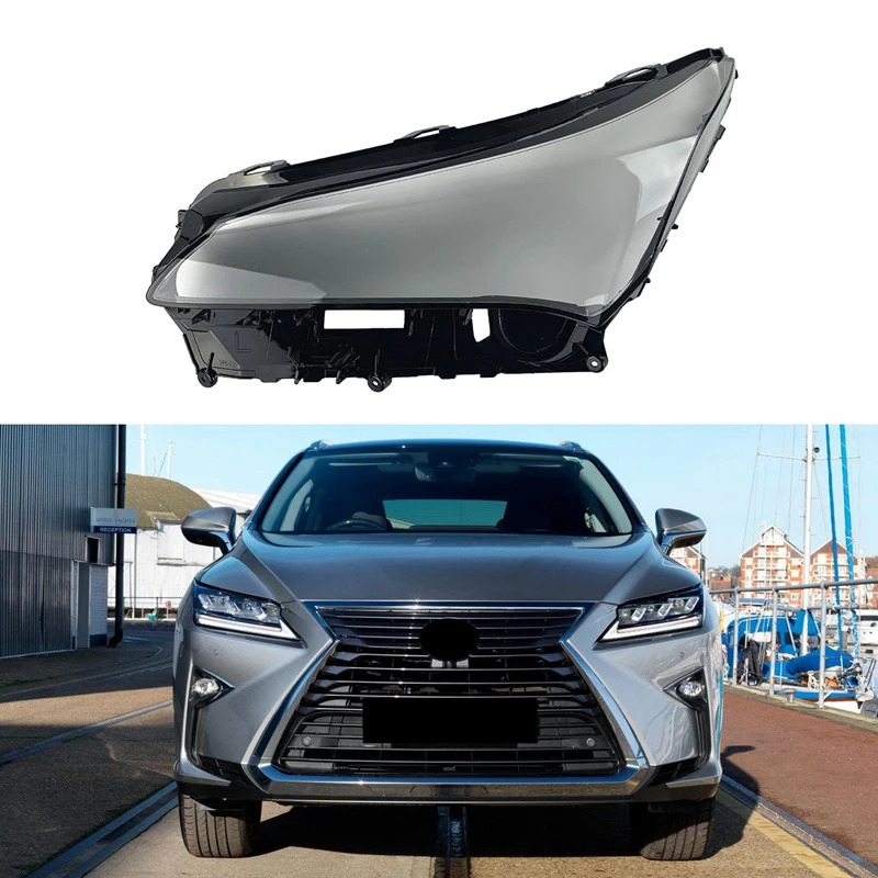 

Для Lexus NX200 00H 2015-2019 корпус фары абажур Прозрачная крышка объектива Крышка фары стайлинга автомобилей