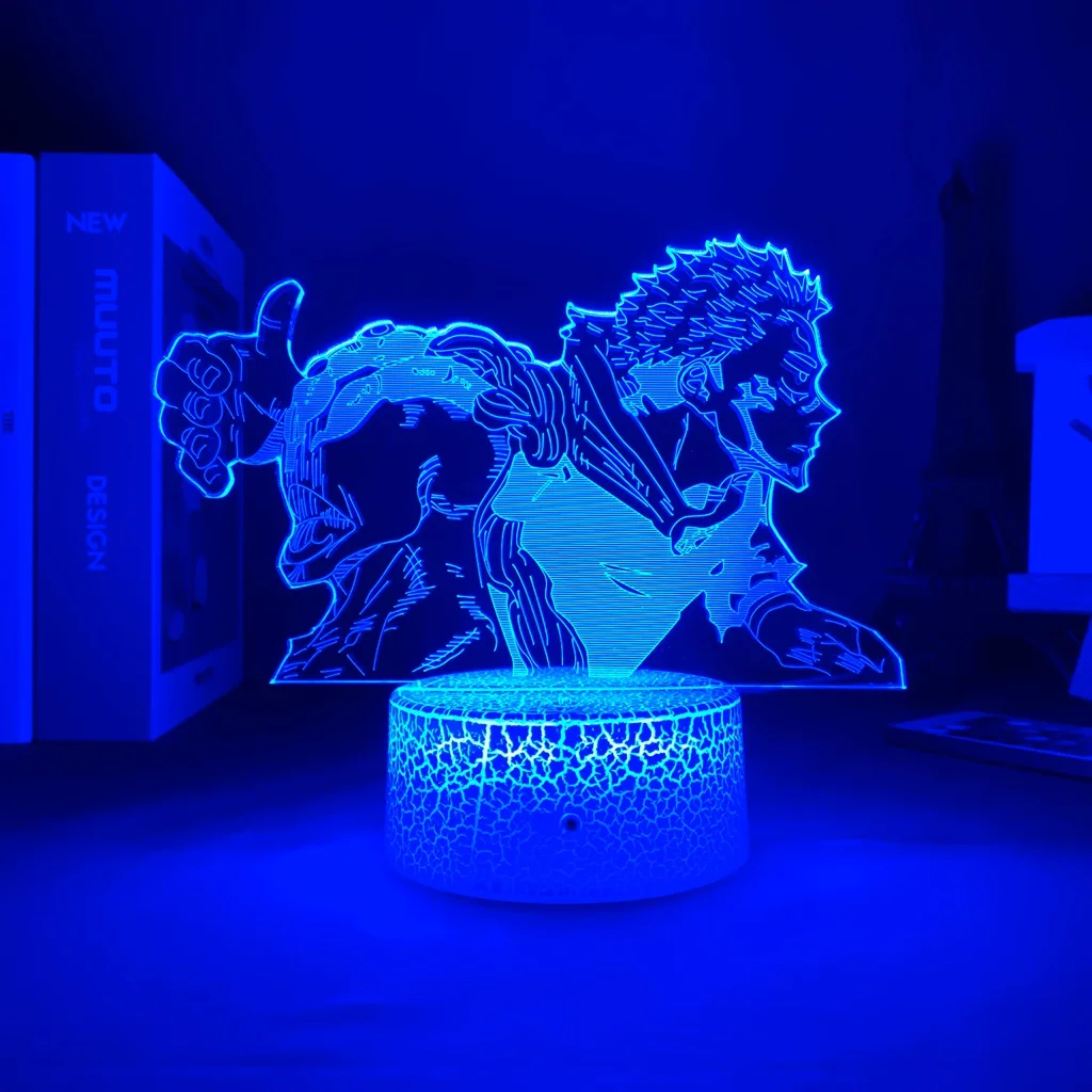 

Anime Jujutsu Kaisen Gojo Satoru Figure 3D Night Light for Kids Bedroom Decor Manga Cool Gift Child Table Lamp