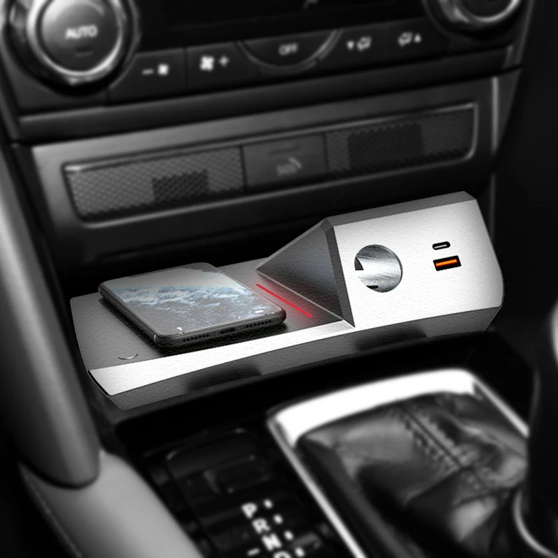 Для Mazda CX 4 CX4 2020 2021 15 Вт Беспроводная зарядка QI зарядное устройство для телефона