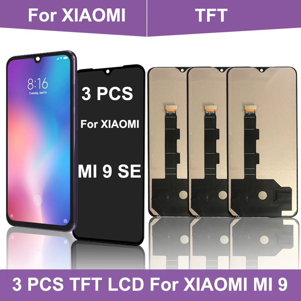 

Дисплейный модуль для Xiaomi MI 9 SE, MI 9 Se, 3 шт.