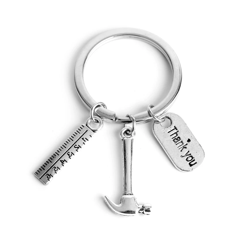 

If Dad Can't Fix It No One Can Key Chain Mini Tools Alloy Keychain Accessories Pendant Key Ring Charms Keychains for Ladies