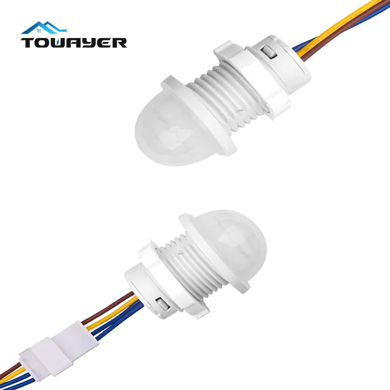 Миниатюрный светодиодный чувствительный ночник 110 В домашний и уличный