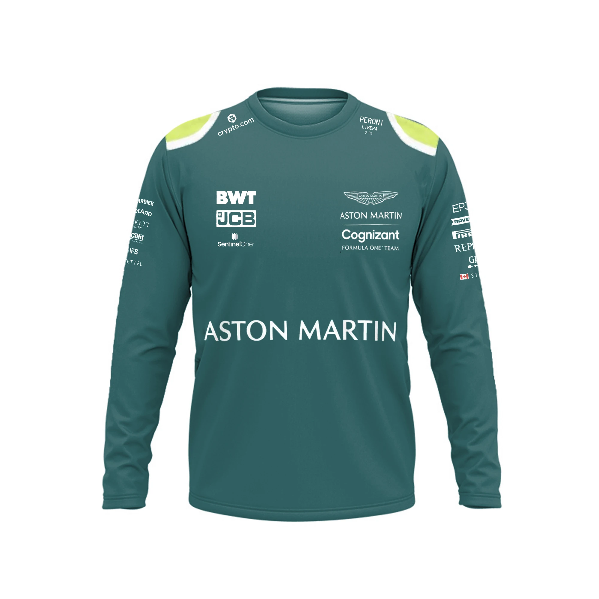 

T-Shirt manches courtes pour homme et femme, tenue de course, formule 1, équipe Aston Martin, WEC, Vettel, offre spéciale, 2021