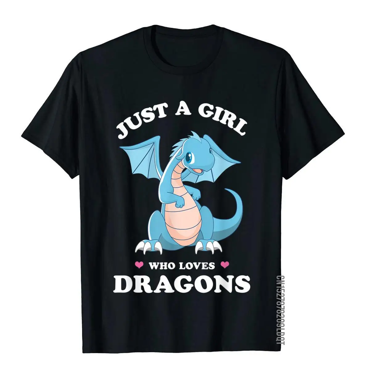

Just A Girl Who Loves Dragons - Funny Spirit Animal T-Shirt Casual Top T-Shirts Hip Hop Cotton Man Tops Shirts Hip Hop