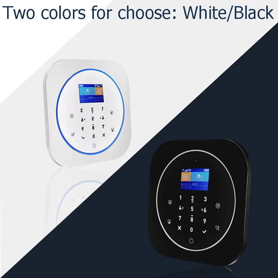 Sgooway сенсорная клавиатура Tuya Smart Life WI-FI GSM домашняя система охранной сигнализации Беспроводной с IP видео Камера Alexa Google Home