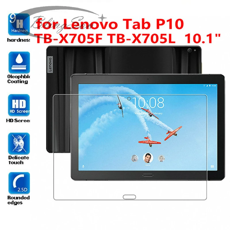 Закаленное стекло для lenovo Tab P10 Защитная пленка экрана TabP10 10 1 &quotTB-X705 X705L 9H |