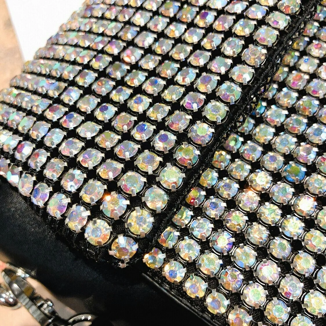 BXX Sac/ модные роскошные сумки женские дизайнерские стразы половина крышки маленький квадратный карман сумка через плечо ZC880