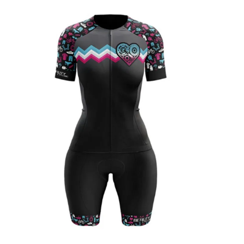 

2021VEZZO Женская одежда для велоспорта комплекты для триатлона Maillot Ropa Ciclismo велосипедный трикотаж Mujer Go Pro Team Летний комбинезон
