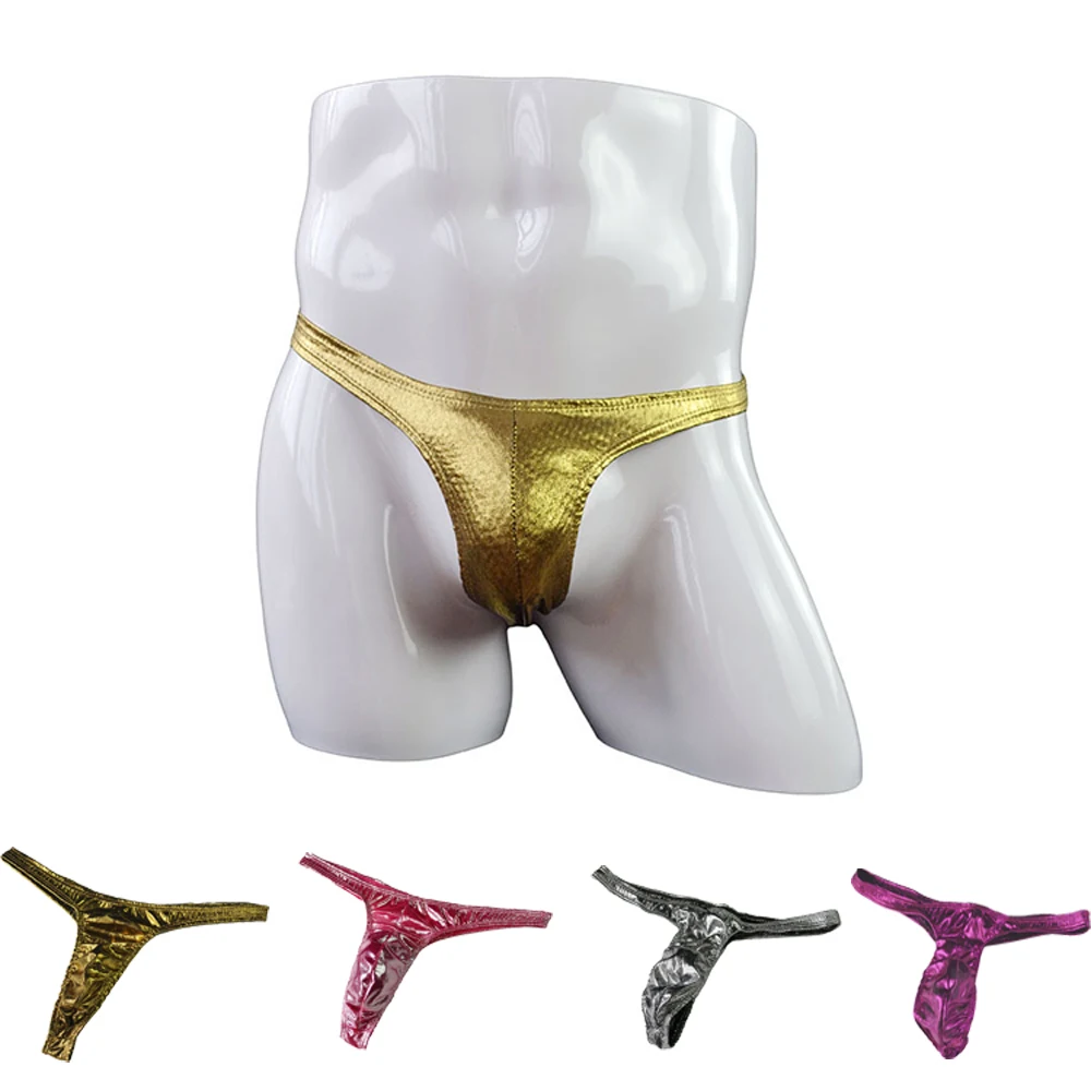 Сексуальные мужские трусики с заниженной талией разноцветные стринги