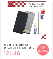 Ocolor для Blackview A60 ультратонкая защитная пленка из закаленного стекла для экрана для Blackview A60 Аксессуары для мобильных телефонов