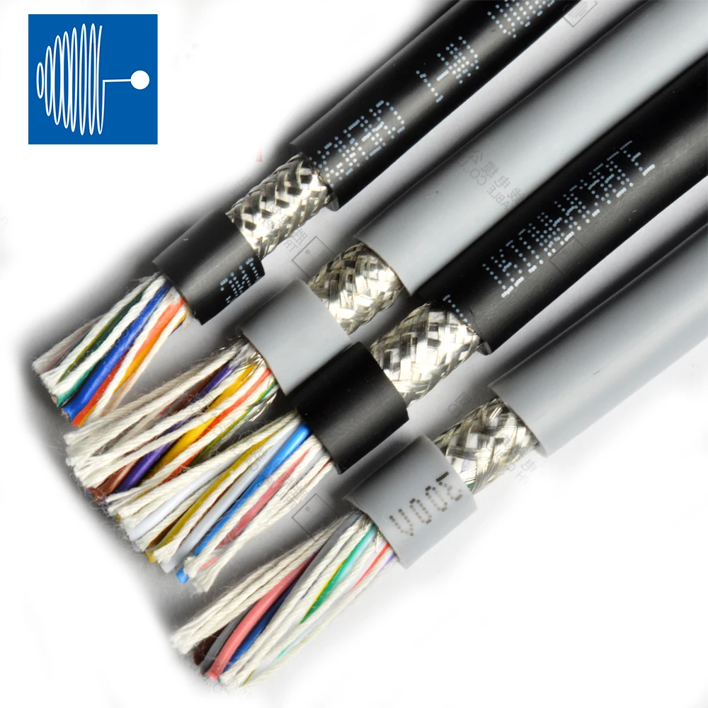 

TRIUMPHCABLE 10M UL2464 24AWG 11/13/14/15/16/18/20/25 core PVC multi-core shielded cable anti-interference control signal wire
