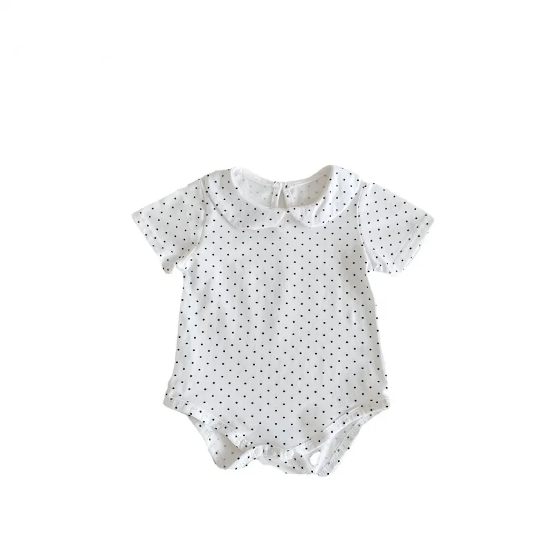 

Summer Baby Girls Clothes Short Sleeve Cotton Newborn Baby Girl Bodysuits Infant Baby Girls Jumpsuit
