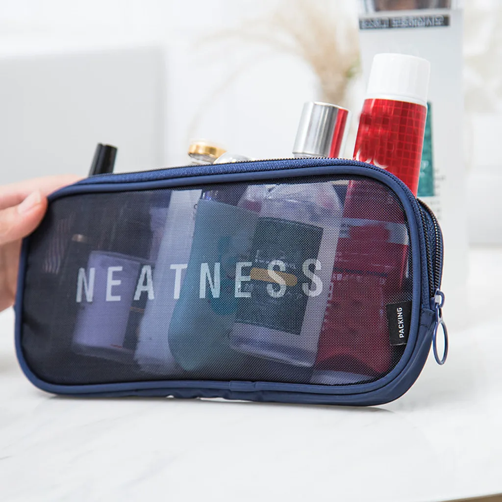 3 шт. портативная складная дорожная косметичка для туалетных принадлежностей
