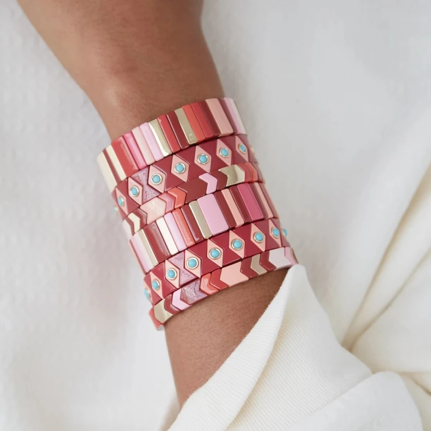 Женский силиконовый браслет в стиле ретро bracciali uomo tiffanyco pulseiras masculina красный |