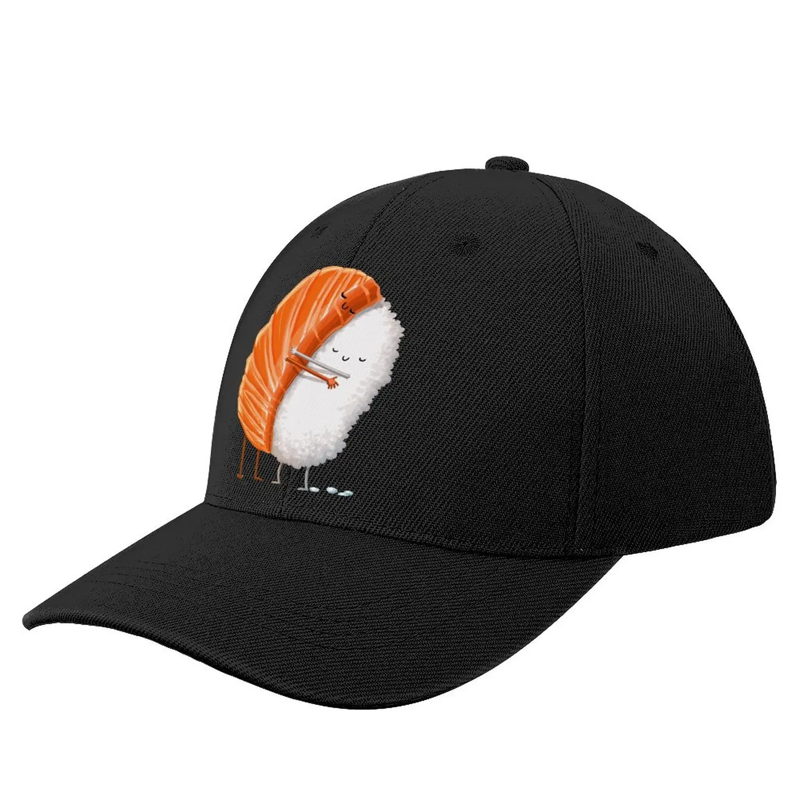 

Japanese Fish Womens Baseball Cap Sushi Hug Skate Fashionable Baseball Hat Style Custom Trucker Polyester Cap