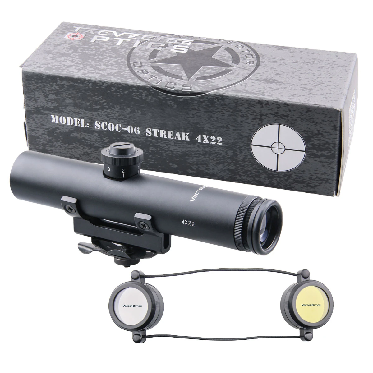 Переносная оптика тактическая рукоятка 4x22 компактный прицел для винтовки