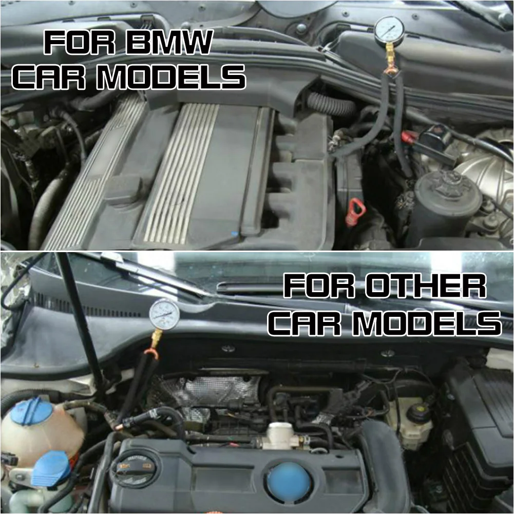 Стандартный автомобильный манометр для бензина топлива тестовый измеритель