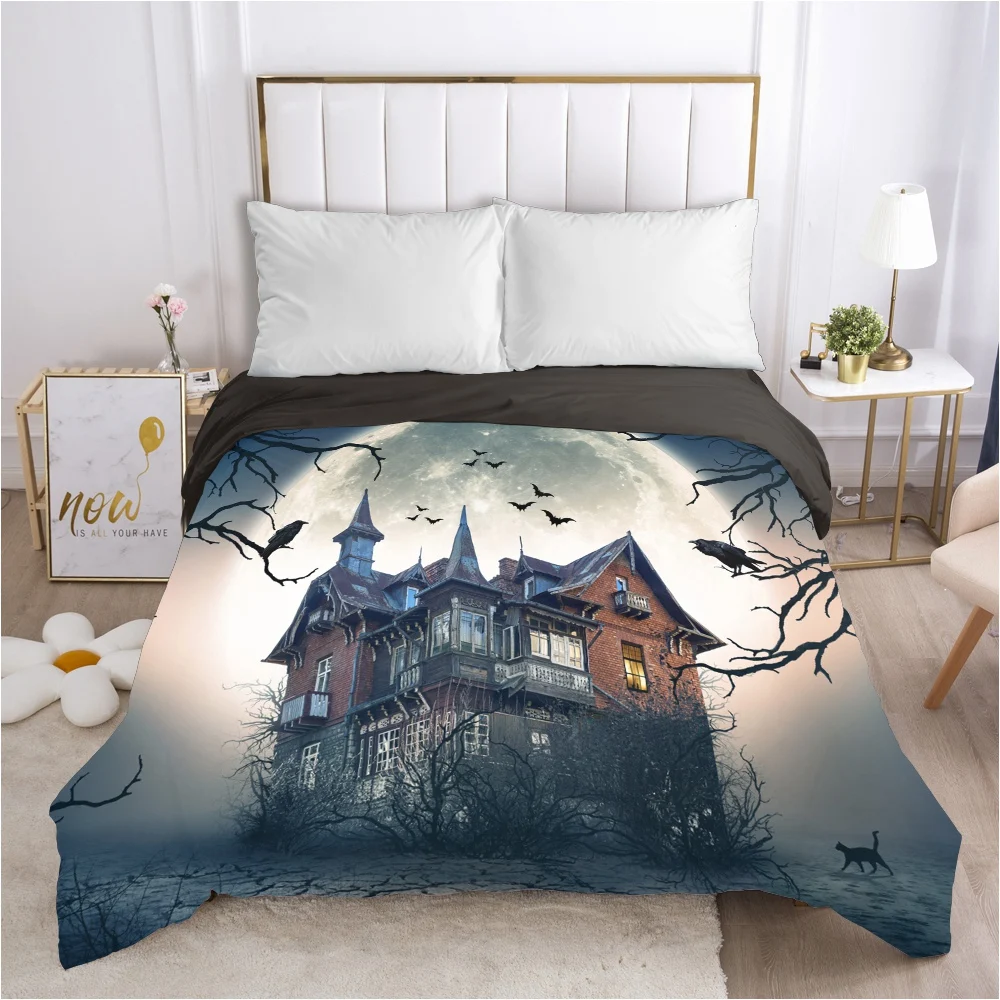 

Cartoon Hallowmas Children's Duvet cover Quilt/Blanket/Comfortable Case Bedding for kids baby boy girls 140x200 for Home house