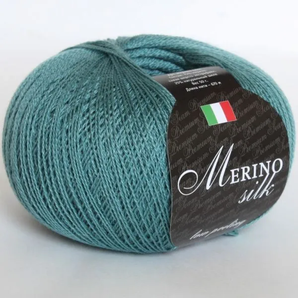Пряжа Seam Merino Silk 50 10 мотков в упаковке|Пряжа| |