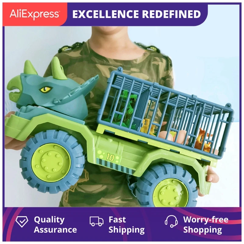 

Детский негабаритный инерционный автомобиль-динозавр, инженерный автомобиль, экскаватор, устойчивый к падению, властелирующий игрушечный ...