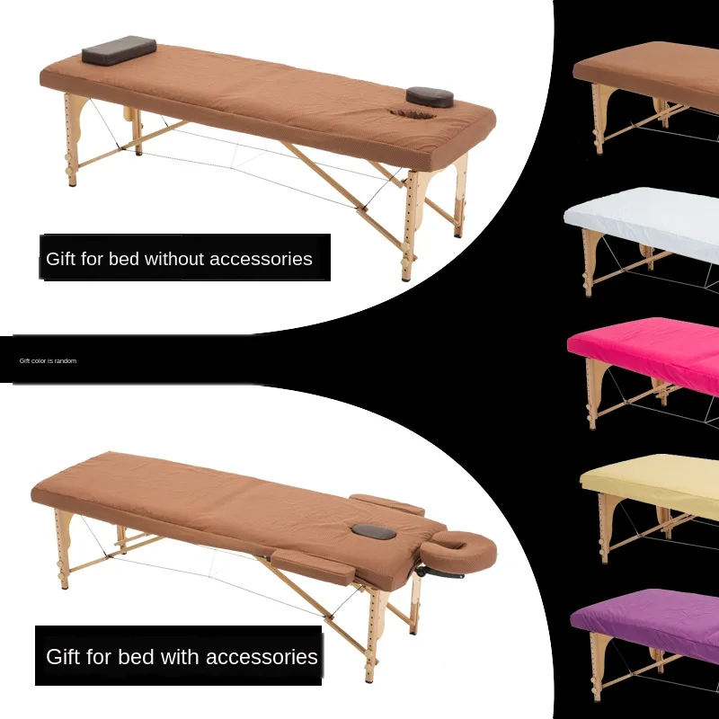 

High quality PVC leather original point folding massage bed high density sponge filling massage portable household portable beau