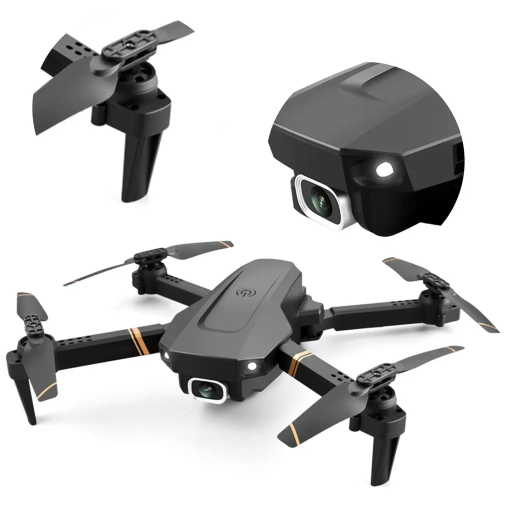 V4 Rc дроны 4k HD широкоугольная камера 1080P WiFi fpv двойная Квадрокоптер передача в