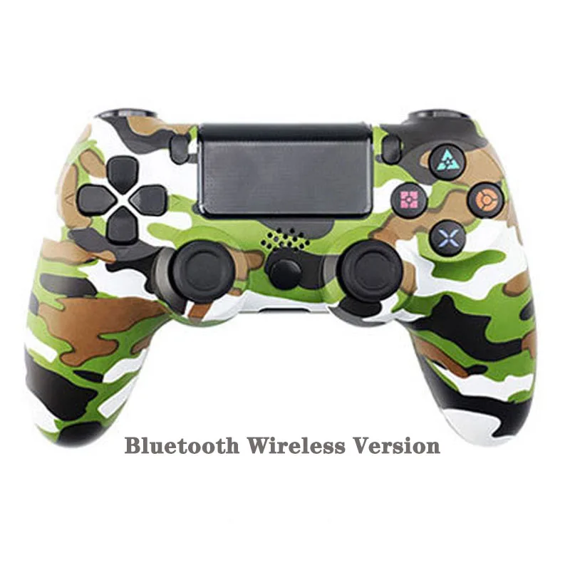 Bluetooth version 3 WUIYBN геймпад PS4 контроллер Bluetooth беспроводной/USB проводной джойстик для SONY Playstation 4 игровой автомат консоль ПК паровой - Цвет: Bluetooth version 3