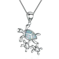 hot sell new style three turtle personality all match pendant necklace women wedding birthday christmas party jewelry gifts