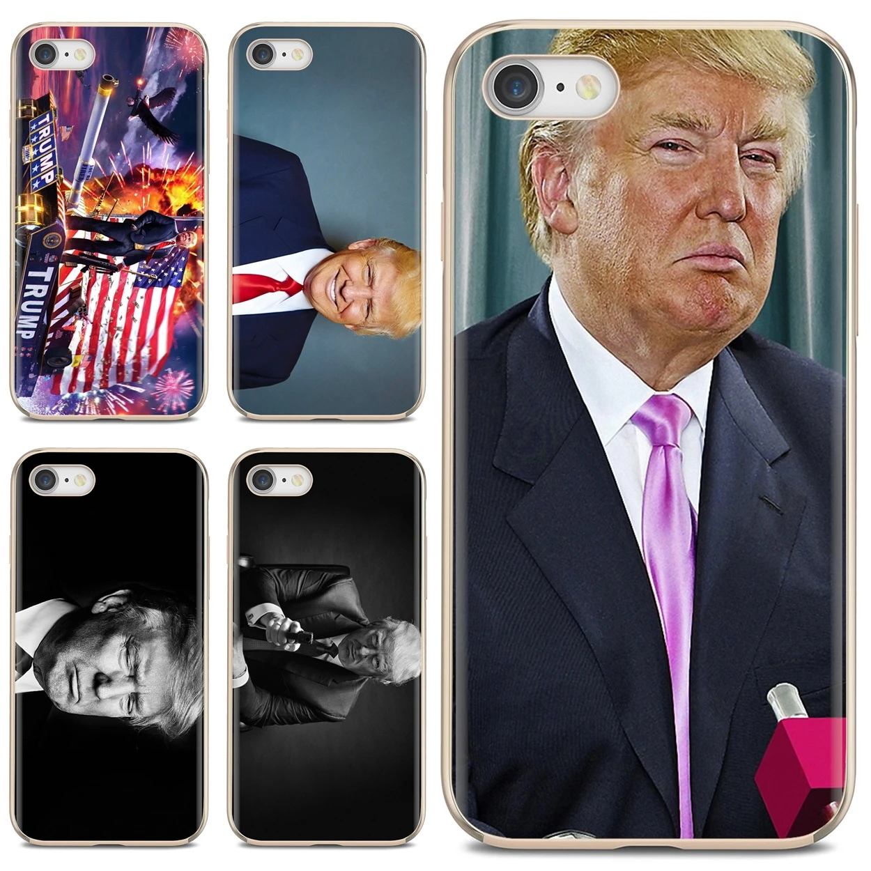 

For iPhone iPod Touch 11 12 Pro 4 4S 5 5S SE 5C 6 6S 7 8 X XR XS Plus Max 2020 Donald Trump US President Silicone Phone Case