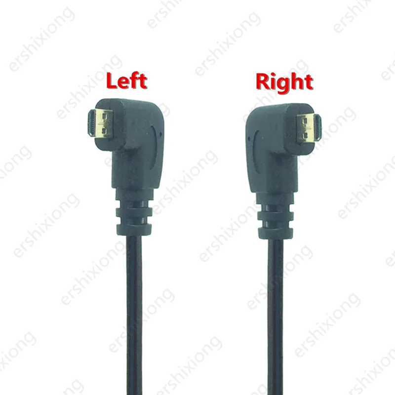 Micro HDMI совместимый тип D вверх и вниз влево вправо угловой пружинный