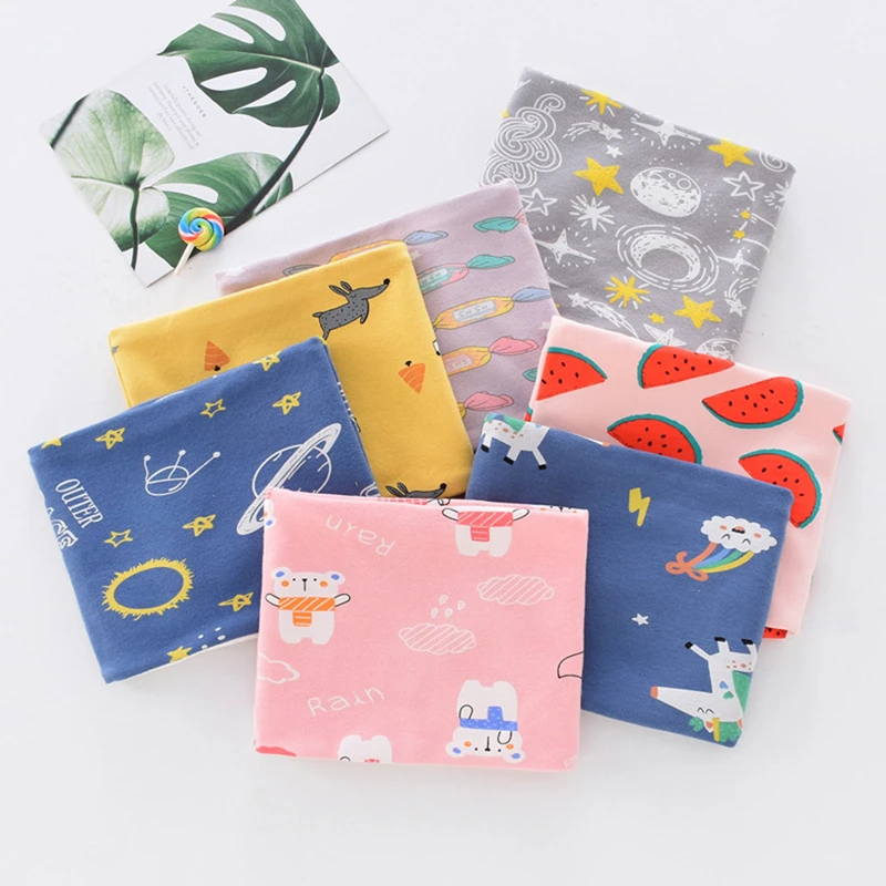 

1Pc Autumn Winter Cartoon Printed Warm Velvet Children Scarf Kids Bibs Neck Warmer Collar Scarves