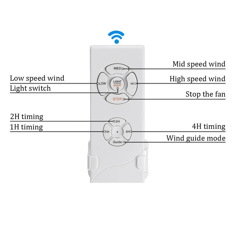 

OULALA Modern Ceiling Fan Lights Lamps With Invisible Fan Blade Remote Control Decorative For Home Living Room Bedroom