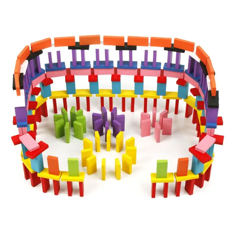 

Large 120-piece children's wooden educational toy