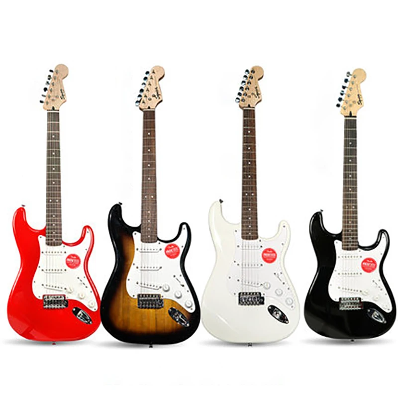 Натуральное дерево искусственные струны красный джаз бас 6 струн Детская гитара