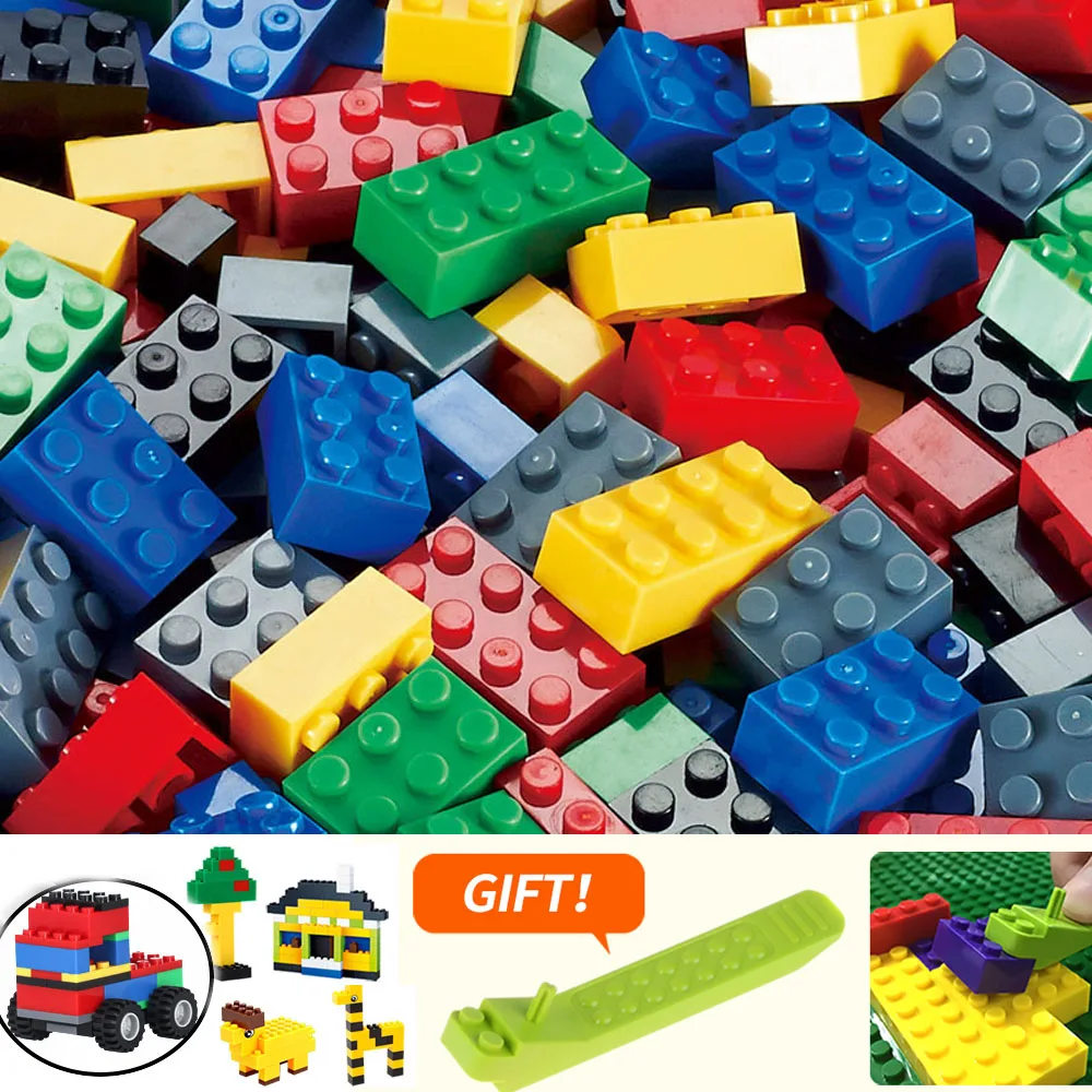 Конструктор сделай сам классический базовый набор блоков креативные игрушки для