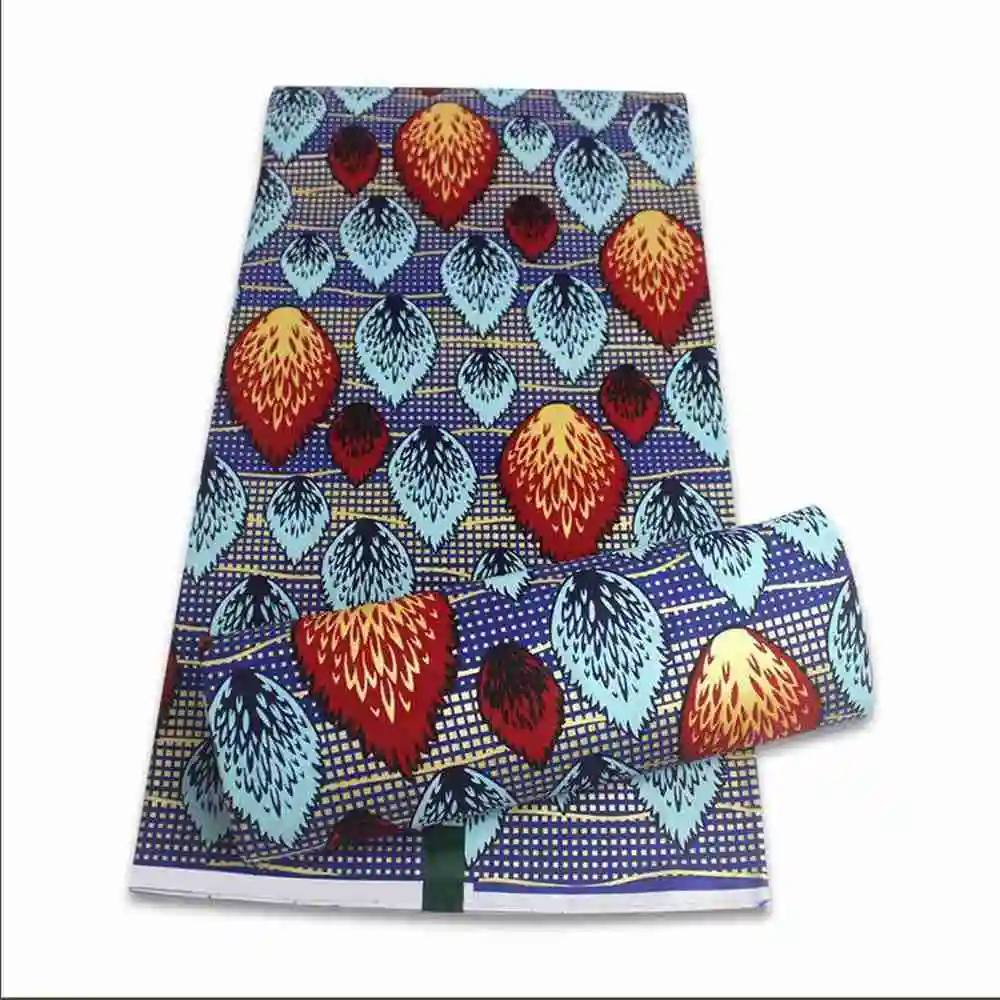 

Real Wax African Cotton Fabric Material High Quality Prints