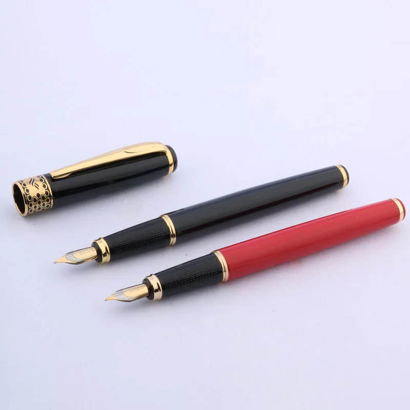 Перьевая ручка с золотистым наконечником среднего размера|baoer 68|pen penlacquer fountain pen |
