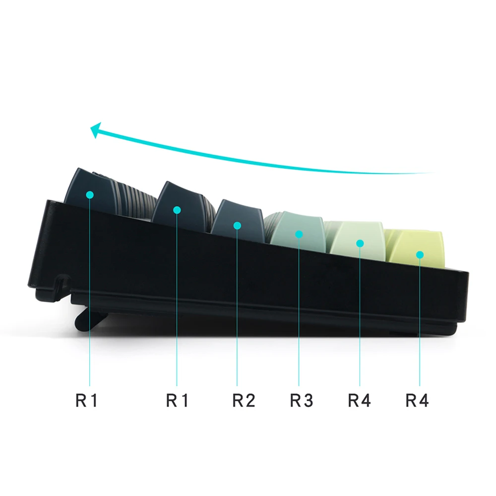 Колпачки для клавиш Polar светильник Design ABS Cherry Mx Switch Механическая игровая