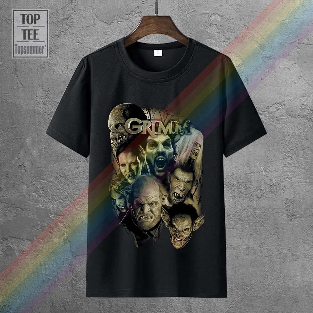 

Grimm Men'S Wesen T-Shirt Black